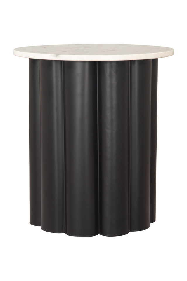 Round White Marble Side Table | OROA Modern Slika | Oroa.com