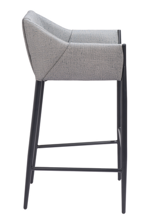 Poly Linen Bar Stool | OROA Modern Andover | Oroa.com