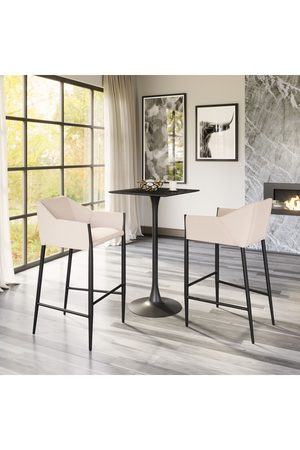 Poly Linen Bar Stool | OROA Modern Andover | Oroa.com