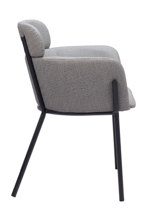 Vinyl Upholstered Dining Chairs (2) | OROA Modern Bremor | Oroa.com