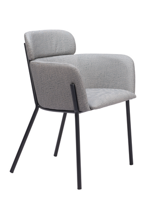 Vinyl Upholstered Dining Chairs (2) | OROA Modern Bremor | Oroa.com