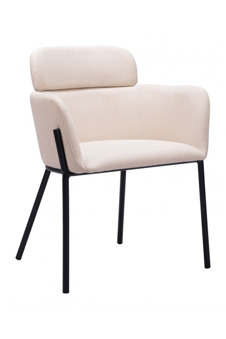 Vinyl Upholstered Dining Chairs (2) | OROA Modern Bremor | Oroa.com