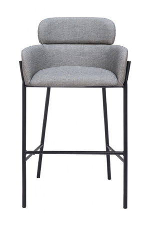 Vinyl Upholstered Bar Stool | OROA Modern Bremor | Oroa.com