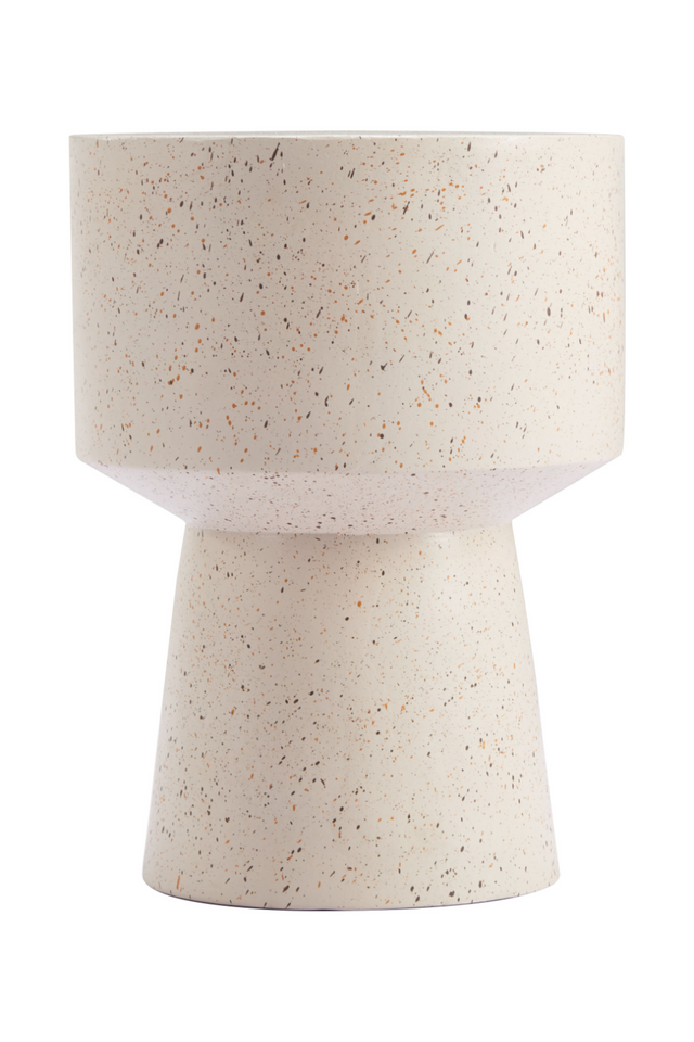 Beige Terrazzo-Look Side Table | OROA Modern Masko | Oroa.com