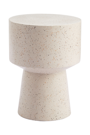 Beige Terrazzo-Look Side Table | OROA Modern Masko | Oroa.com