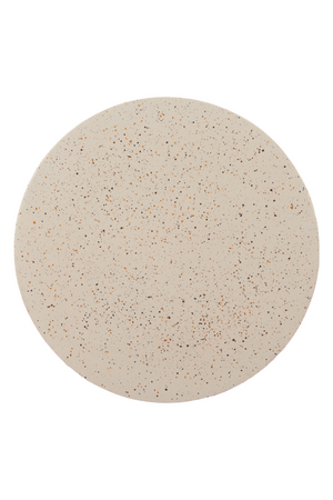 Beige Terrazzo-Look Side Table | OROA Modern Masko | Oroa.com