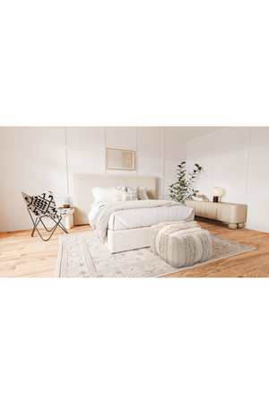 White Terrazzo-Look Side Table | OROA Modern Molli | Oroa.com