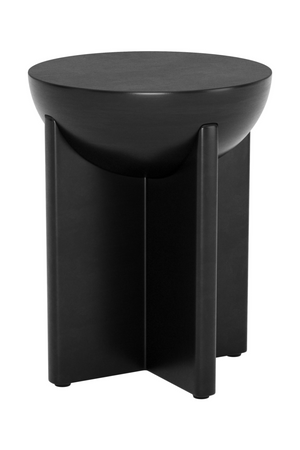 Black Solid Mango Side Table | OROA Modern Tume | Oroa.com