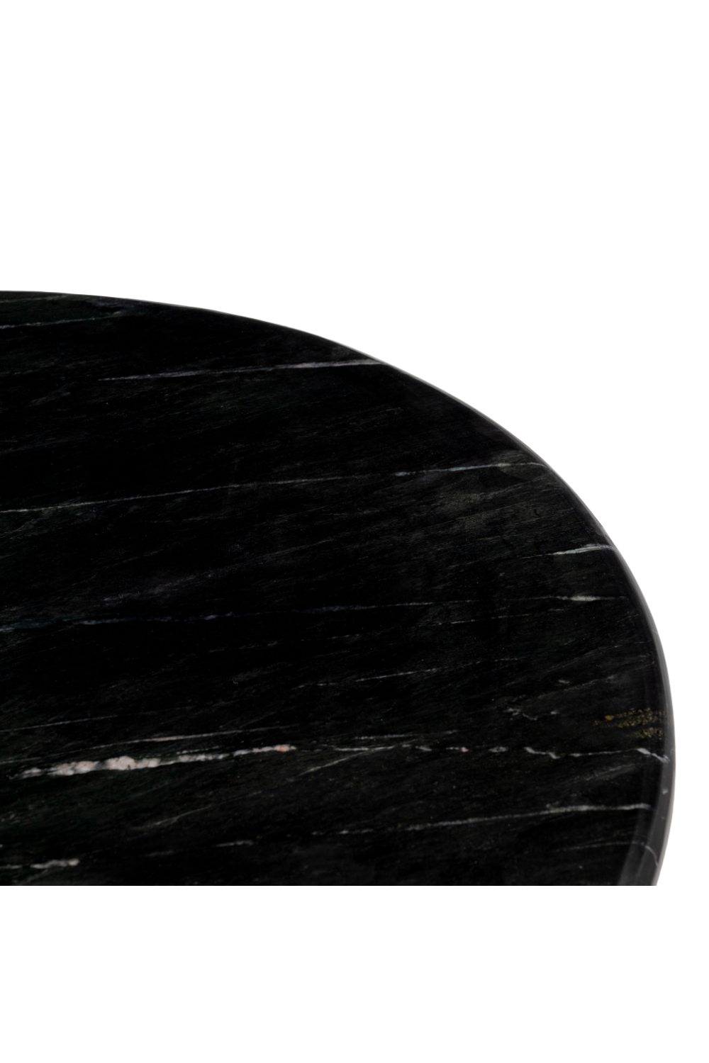 Black Marble Round Coffee Table | OROA Modern Aipe | Oroa.com