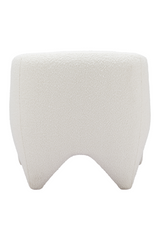 White Shearling Accent Chair | OROA Modern Lopta | Oroa.com