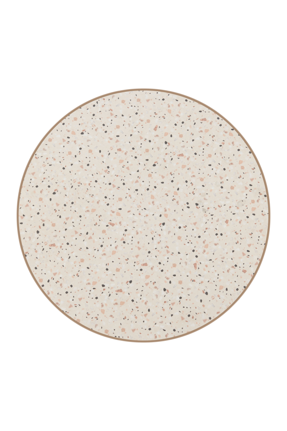 Gold Metal Pedestal Bar Table | OROA Modern Bite | Oroa.com