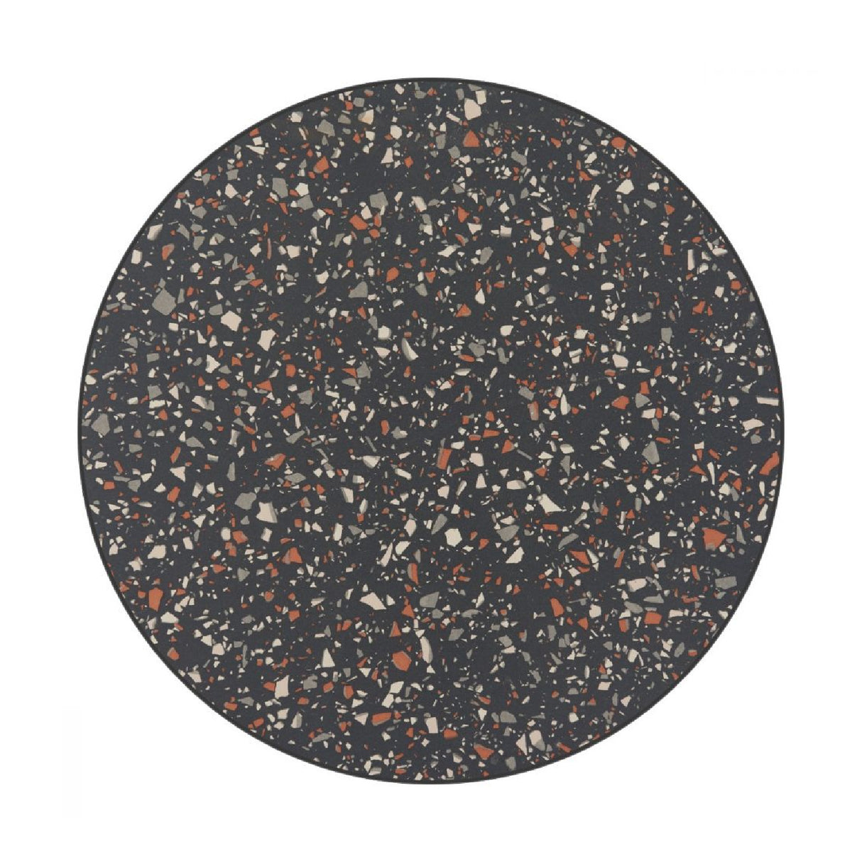   Black Terrazzo Bistro Table | Oroa.com