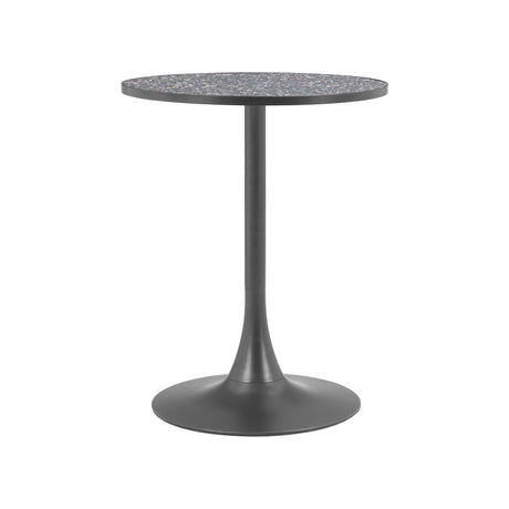 Black Terrazzo Bistro Table | OROA Modern Bite | Oroa.com