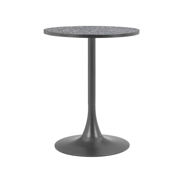 Black Terrazzo Bistro Table | OROA Modern Bite | Oroa.com