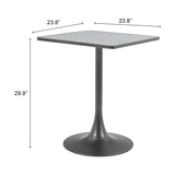 Square Terrazzo Bistro Table | OROA Modern Spot | Oroa.com