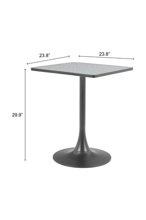Square Terrazzo Bistro Table | OROA Modern Spot | Oroa.com
