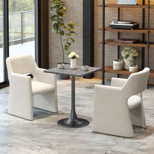   Square Terrazzo Bistro Table | Oroa.com