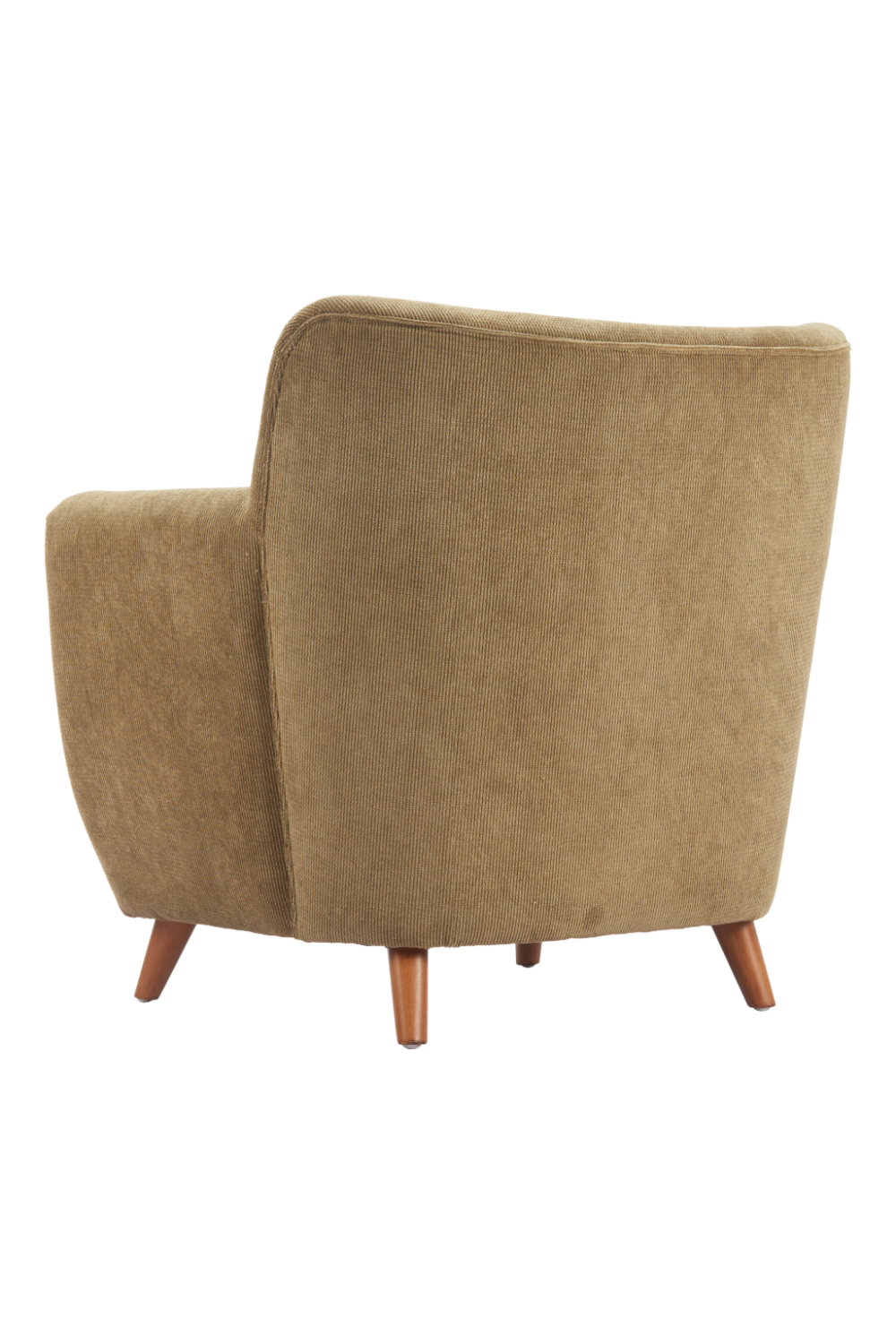 Green Corduroy Lounge Chair | OROA Modern Hako | Oroa.com