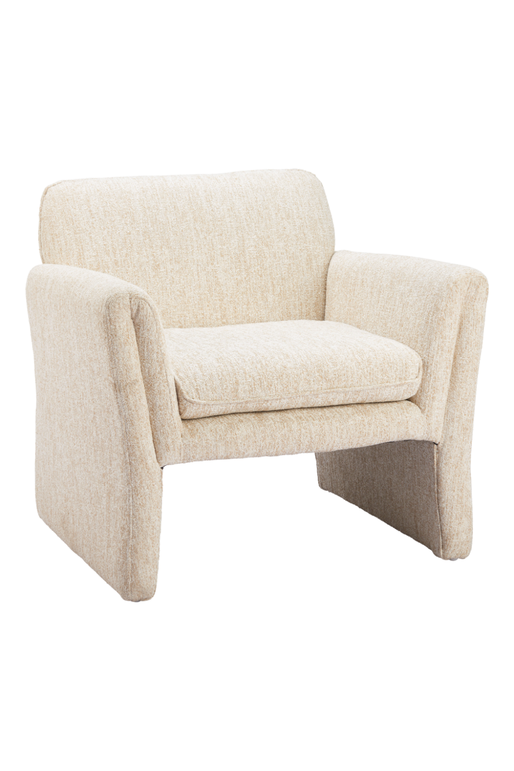 Oatmeal Beige Accent Chair | OROA Modern Dobra | Oroa.com