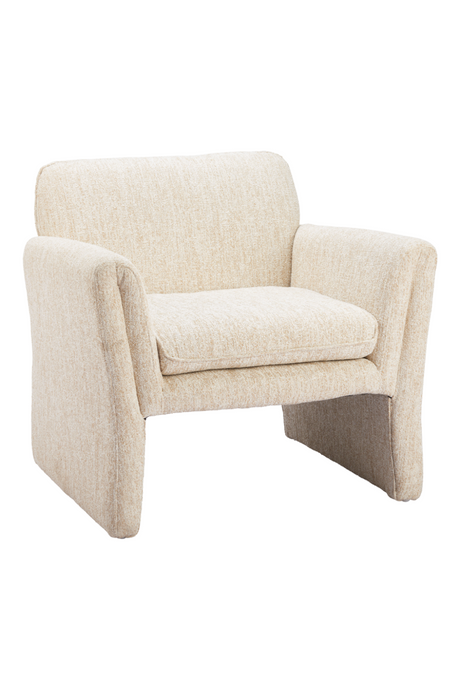 Oatmeal Beige Accent Chair | OROA Modern Dobra | Oroa.com