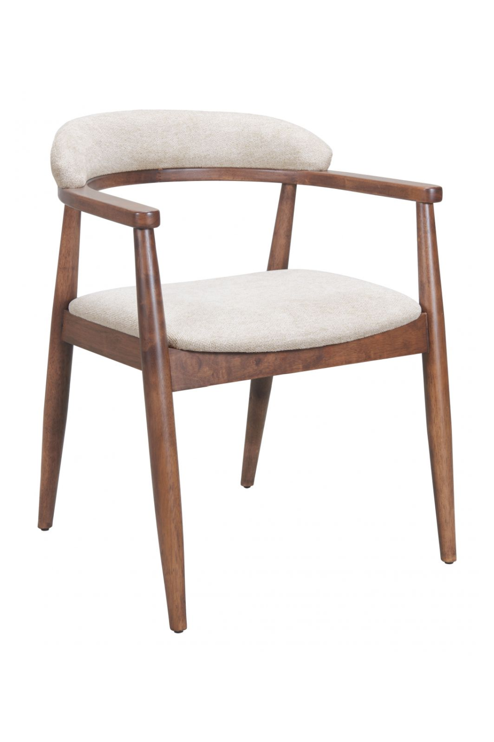 Wood Framed Beige Dining Chair | OROA Modern Goka | Oroa.com