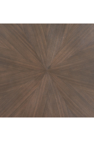Brown Rubberwood Dining Table | OROA Modern Silea | Oroa.com