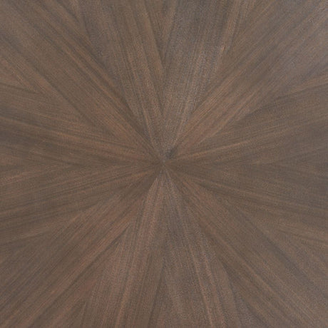 Brown Rubberwood Dining Table | OROA Modern Silea | Oroa.com