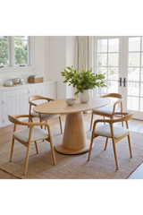 Beige Seat Dining Chair | OROA Modern Hosoi | Oroa.com