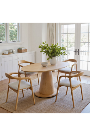 Beige Seat Dining Chair | OROA Modern Hosoi | Oroa.com
