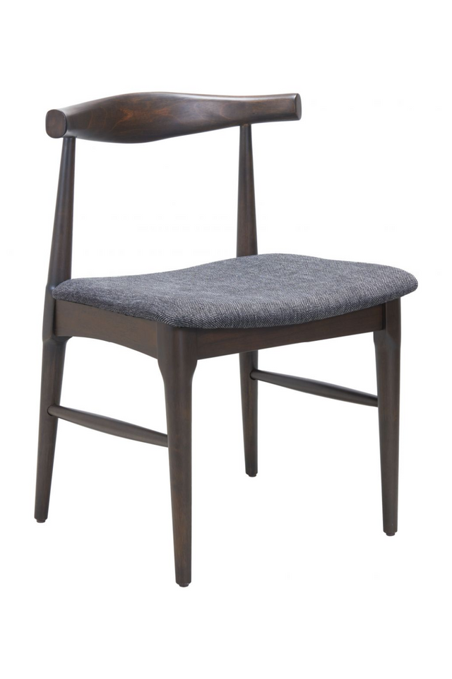 Dark Wooden Dining Chairs (2) | OROA Modern Tuzka | Oroa.com