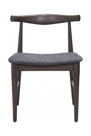 Dark Wooden Dining Chairs (2) | OROA Modern Tuzka | Oroa.com