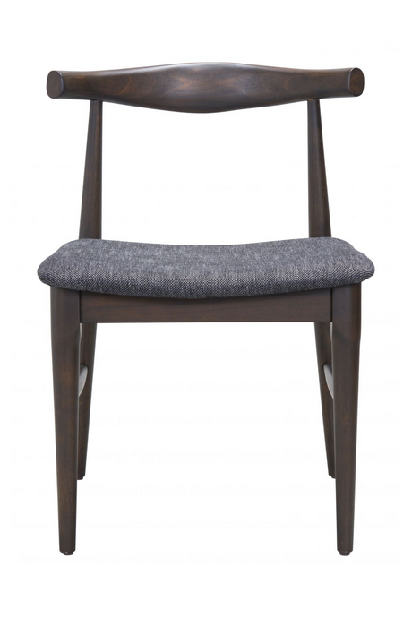 Dark Wooden Dining Chairs (2) | OROA Modern Tuzka | Oroa.com