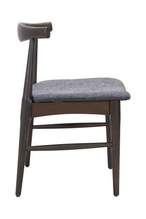 Dark Wooden Dining Chairs (2) | OROA Modern Tuzka | Oroa.com