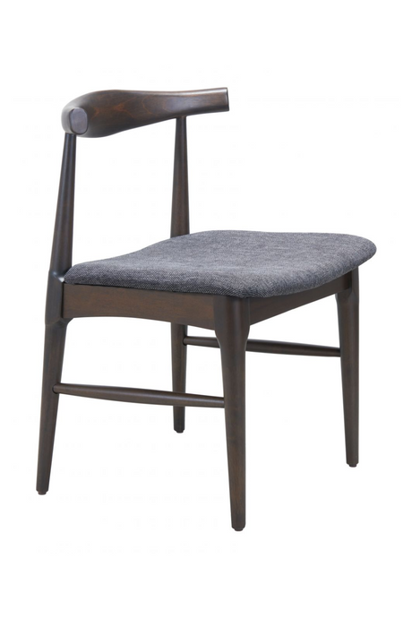 Dark Wooden Dining Chairs (2) | OROA Modern Tuzka | Oroa.com
