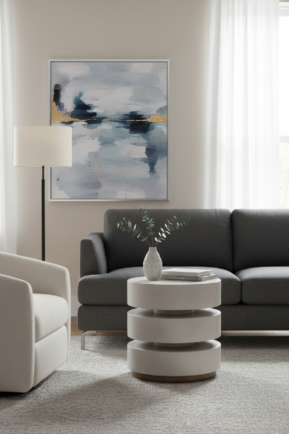 White Oak Side Table | OROA Modern Lahan| Oroa.com