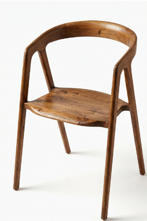 Elm Wood Dining Chairs (2) | OROA Modern Ziran | Oroa.com