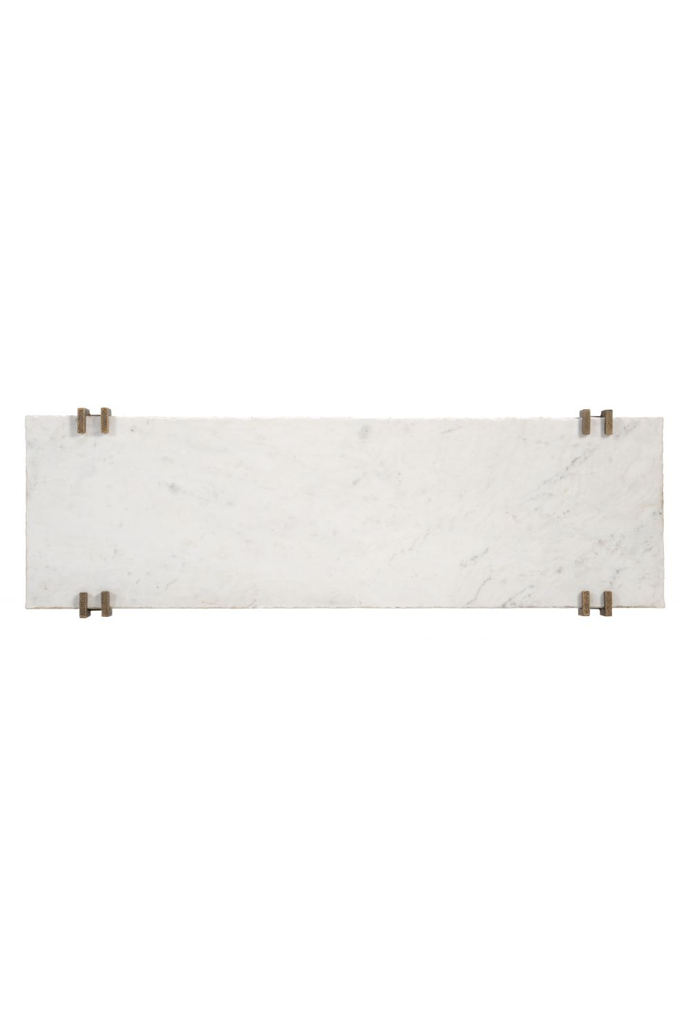 Rectangular White Marble Console Table | OROA Modern Rench