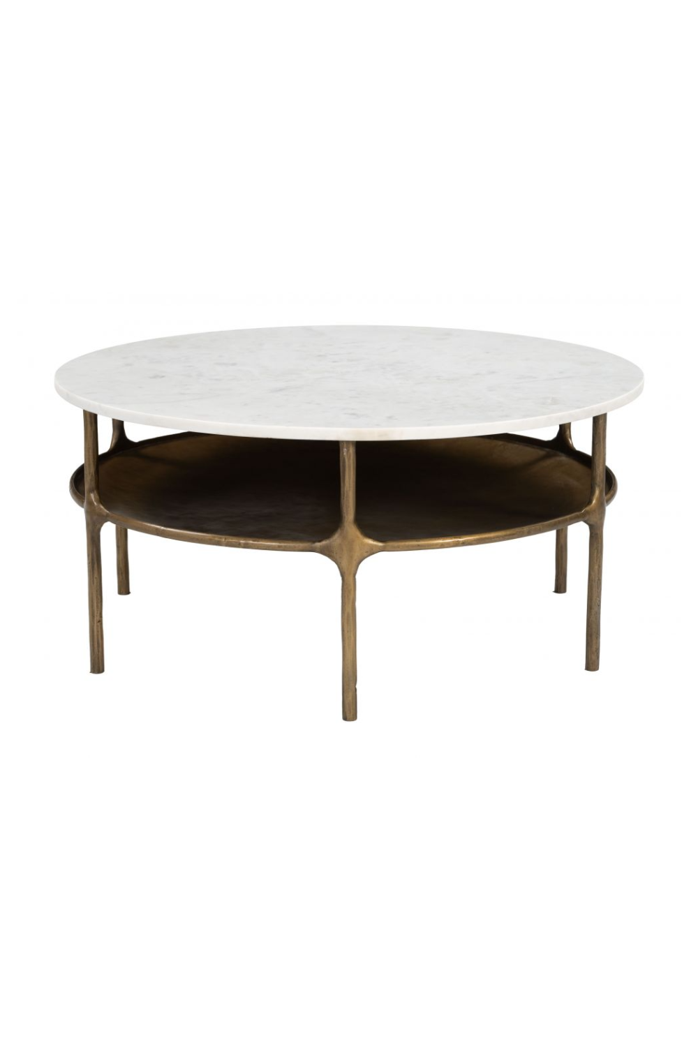 Brass Framed Marble Coffee Table | OROA Modern Bild | Oroa.com