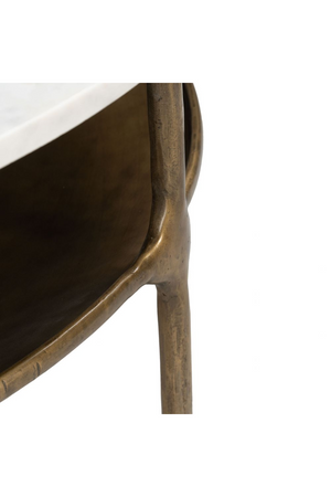 Brass Framed Marble Coffee Table | OROA Modern Bild | Oroa.com