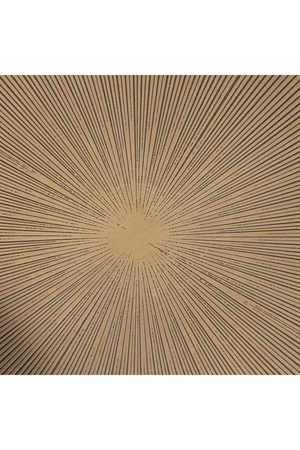 Curved Brass Side Table | OROA Modern Voler | OROA.com