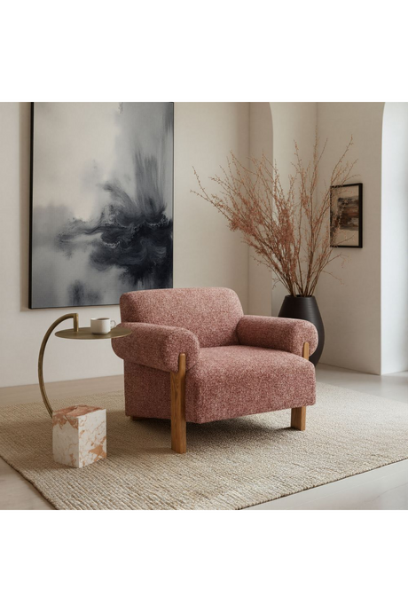 Curved Brass Side Table | OROA Modern Voler | OROA.com