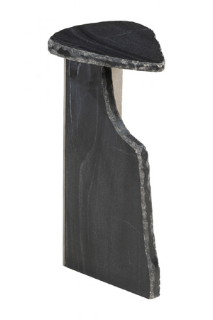 Organic-Shaped Marble Side Table | OROA Modern Surya | Oroa.com