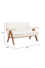 Oval Rubberwood Dining Table | OROA Modern Disque | Oroa.com