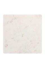 Square White Marble Side Table | OROA Modern Naht | OROA.com