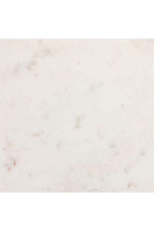 Square White Marble Side Table | OROA Modern Naht | OROA.com