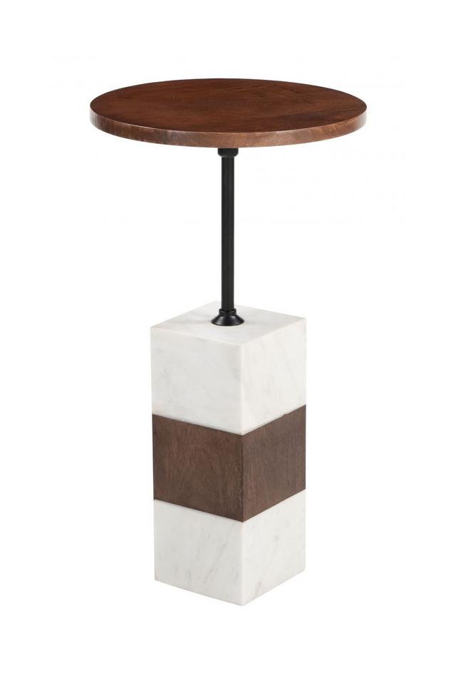 Mango Wood Side Table | OROA Modern Stuk | OROA.com