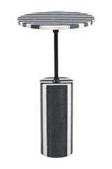 Stripes Marble Side Table | OROA Modern Regles | Oroa.com