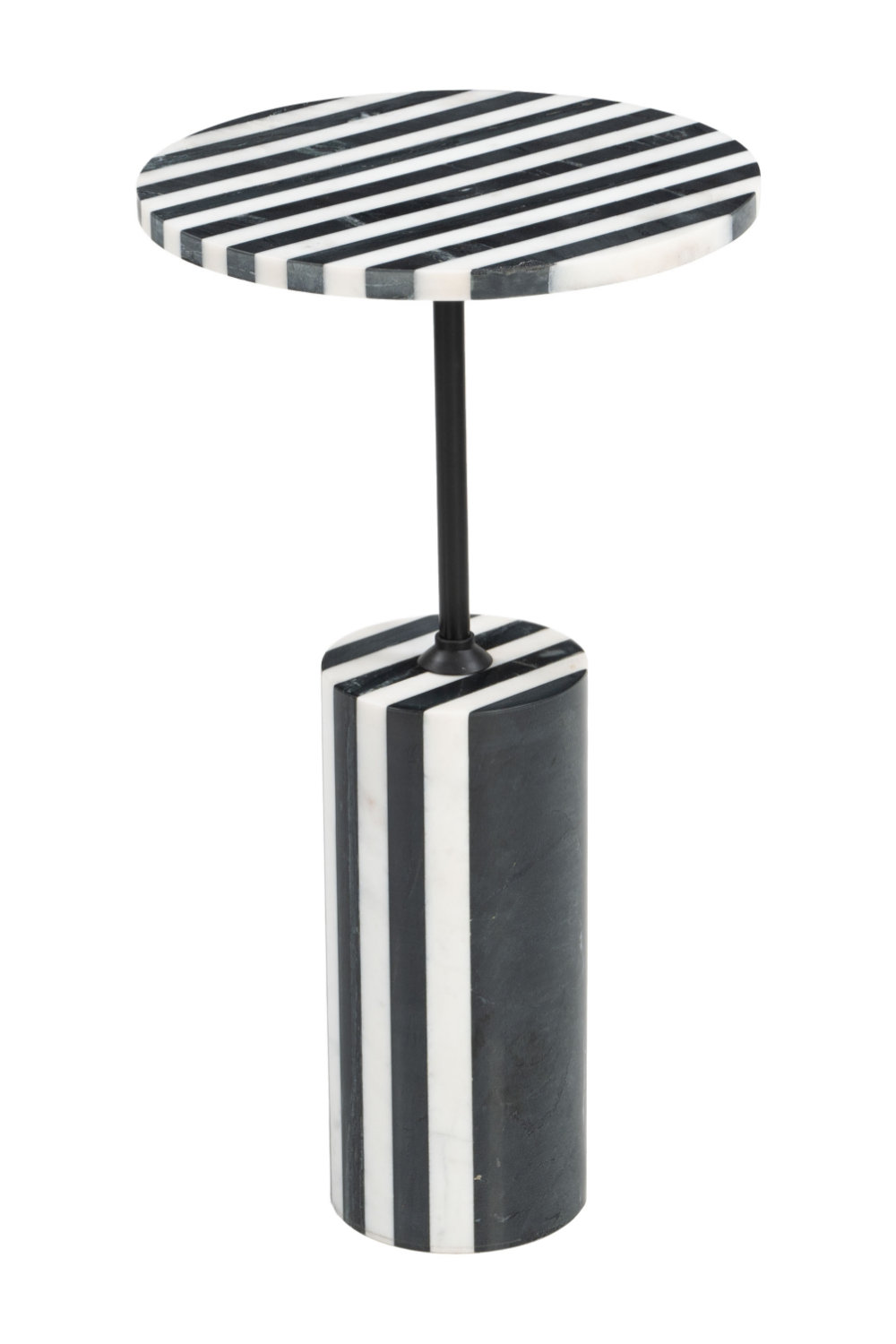 Stripes Marble Side Table | OROA Modern Regles | Oroa.com