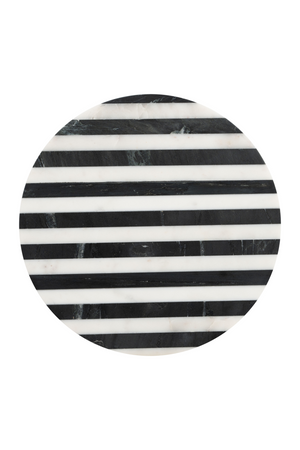 Stripes Marble Side Table | OROA Modern Regles | Oroa.com