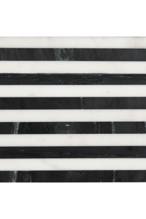 Stripes Marble Side Table | OROA Modern Regles | Oroa.com